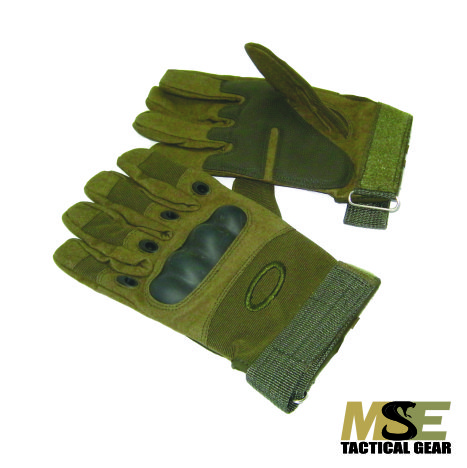 Genuine tactical assault leather knuckle gloves with Boning Protector