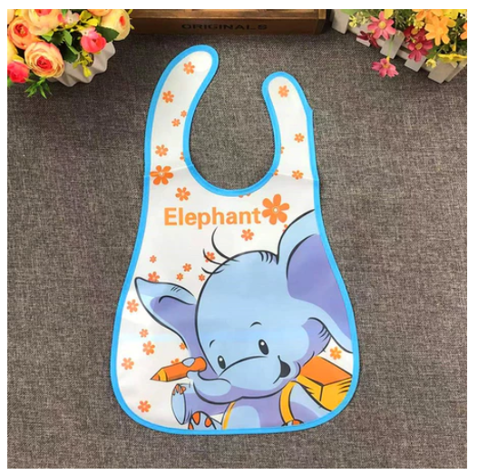 Three-dimensional Saliva Towel Baby Child Baby Food Pocket EVA Bib Bib Waterproof Overalls New Style WB1