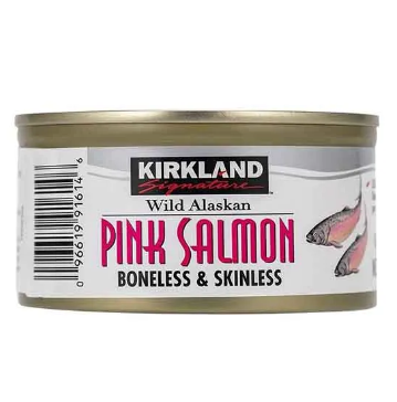 Kirkland Signature Wild Caught Alaska Pink Salmon 170g