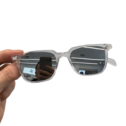 Lovito Women Casual Plain Basic Sunglasses LNA32254 (Grey)