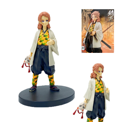 16CM Demon Slayer Sabito Figurine Kimetsu No Yaiba Figure Sabito PVC Model Toys