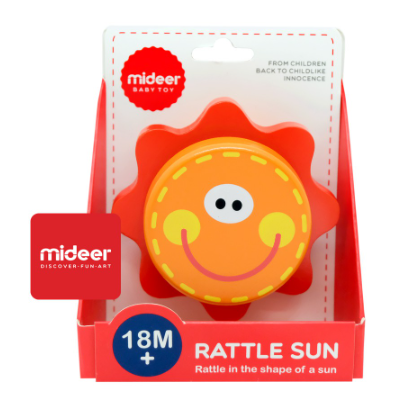 MiDeer Baby Rattles Sun for Babies and Toddlers