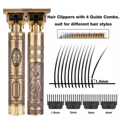 New Electric Hair Clipper USB Rechargeable Beard Trimmer