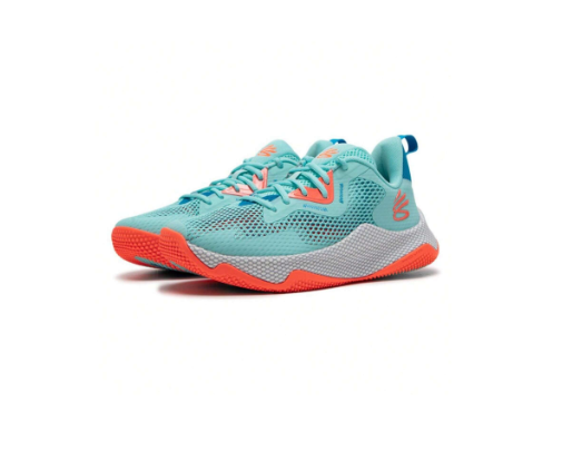 Under Armour Basketball Shoes For Men & Women, CURRY HOVR SPLASH 3 Shock-Absorbing Sports Sneakers/ Suggest Order A Half Or One Size Up