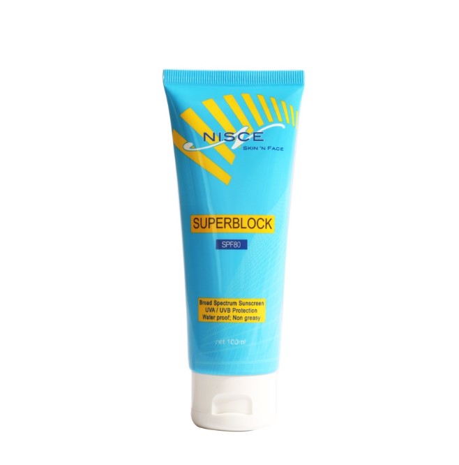 Nisce Skin Basics  Superblock SPF80 100ML