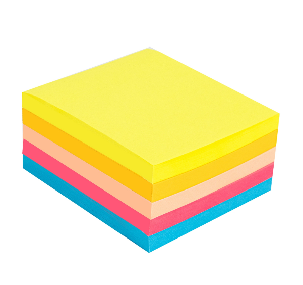 Deli A044 Sticky Notes 3x3 Inches 5 Colors
