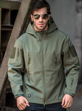 Men's Jacket Military Waterproof Suit Outdoor Fishing Hiking Camping Tracksuits Coat Thermal