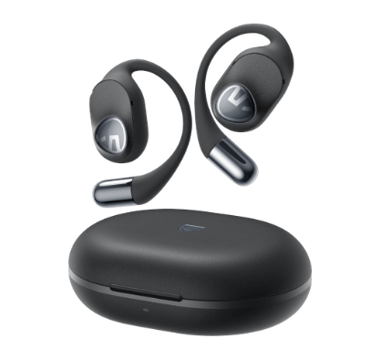 SoundPEATS GoFree2 Open-Ear Bluetooth 5.3 Earbuds Headphones Hi-Res Sound Multipoint Pairing IPX5 Support App