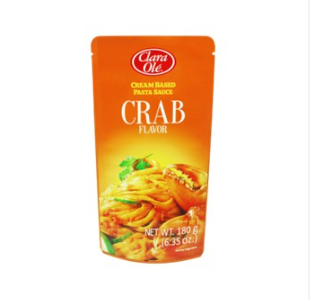 Clara Olé Cream Based Pasta Sauce - Crab Flavor 180g