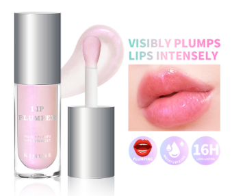 KIMUSE Lip Plumper Visibly Plums Lips Intensely Lasting Fullness Moisturizing Lip Gloss Finish Pluming Lip Makeup