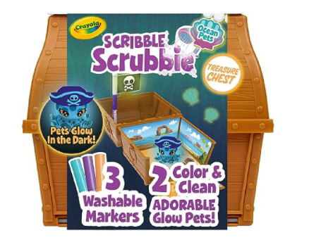 Crayola Glow Ocean Treasure Chest