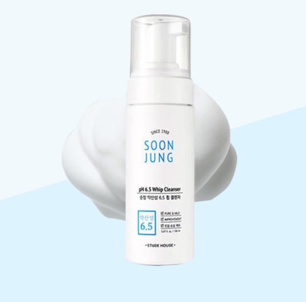 Etude SoonJung pH 6.5 Whip Cleanser 150ml