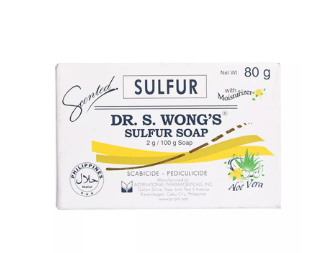 DR Wongs  Sulfur Soap With Maoisturizer Aloe Vera Soap 80g