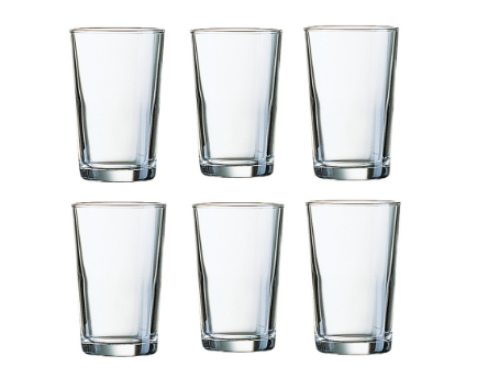 Conique 6pcs Drinking Glass Set Highball Tumbler FH 20cl 200ml
