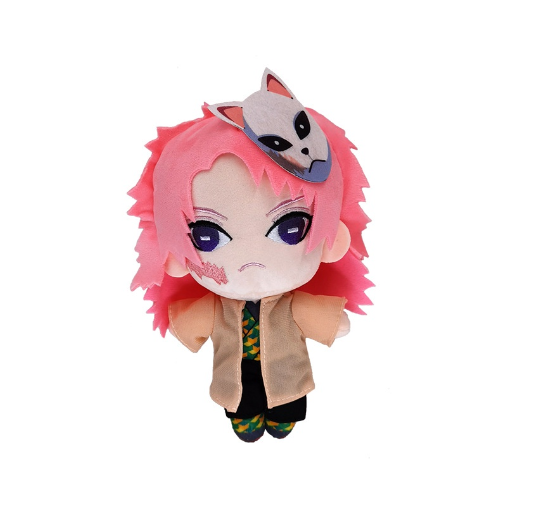 20CM Demon Slayer Plush Toys Kawaii Kamado Tanjirou Agatsuma Zenitsu Kamado Nezuko Stuffed Dolls Lovely Pillow DS32