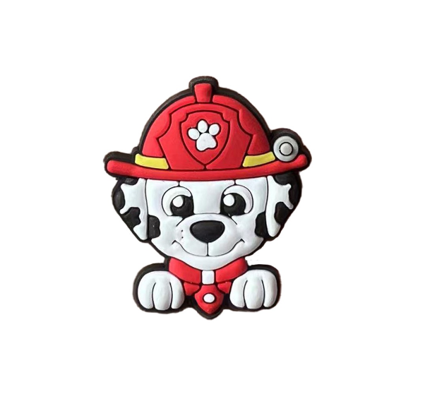 Cartoon Dalmatian Dog Jibbitz Crocs PAW Patrol Shoe Charms Ryder Bulldog Jibitz Charm Pin Chihuahua Jibits Crocks for Women Shoes S16