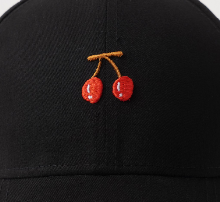 Penshoppe Varsity Cap With Patch Embroidery For Men (Black)