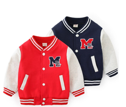 Korean Style 2020 New Kids Baseball Outerwear Boys Girls Fashion Spring Autumn Jacket