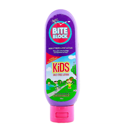 Bite Block Insect Repellent Lotion for Kids 100mL