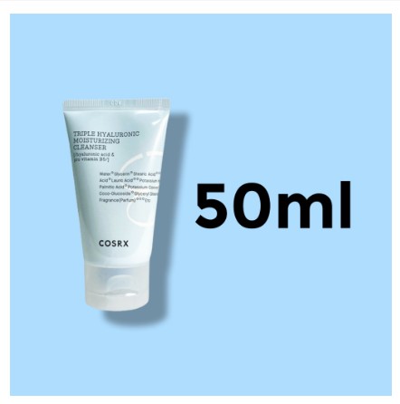 Cosrx  Hydrium Triple Hyaluronic Moisturizing Cleanser 50ml