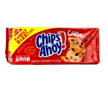 Chips Ahoy! Chewy Cookies 552g
