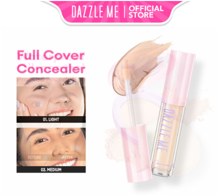 DAZZLE ME - Our Secret Cover Concealer - Sweatproof Smooth Flawless Finish Full Coverage