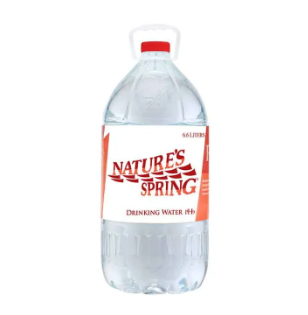Nature's Spring pH9 Water 6.6 Liters