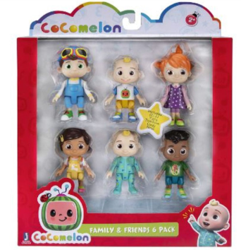 COCOMELON CMW0170 6 FIGURE PACK