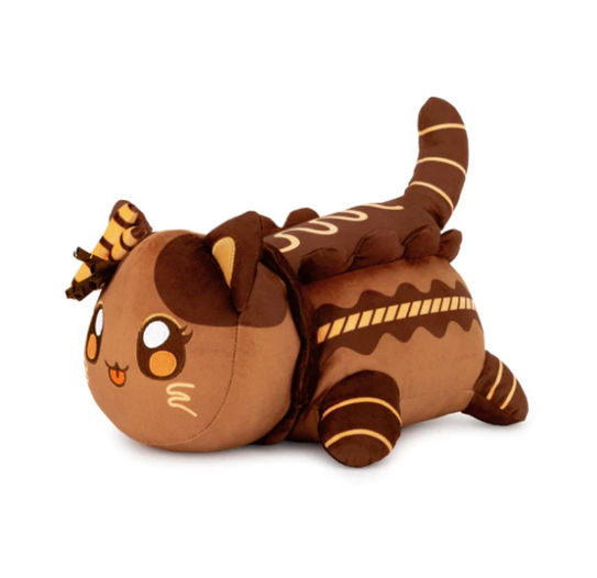 Kawaii Aphmau Meows Cat Plush Toy Soft Meemeow Stuffed Donut Cat Plushes French Fry Cheeseburger Food Plush Doll CAT21