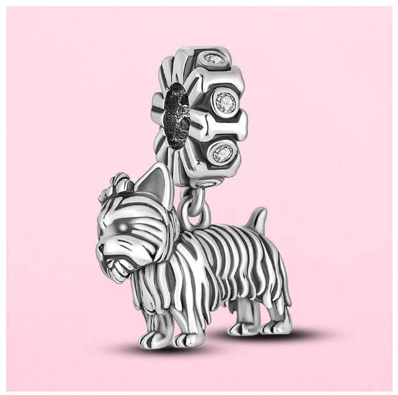 Silver Robot Cat Mummy Rocking Charm Beads for Original Pandora Bracelet Necklace DIY Women's Jewelry Gift 008