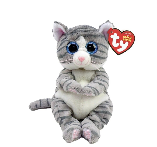 15cm TY Beanie Bellies Scully the Brown Pirate Bear Stuffed Animals 15cm Soft Doll Toy Christmas Gift Kids Toys Kawaii Plush C23