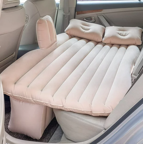 Portable Car Inflatable Air Bed with Two Air Pillows Car Travelling Bed