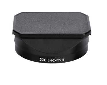 JJC LH-JXF27II Aluminium Square Lens Hood Replace LH-XF27 for Fuji Fujinon XF 27mm F2.8 R WR Lens and Fujinon XF 27mm F2.8 Lens on