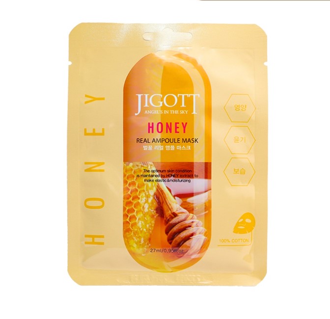Jigott Honey Real Ampoule Mask