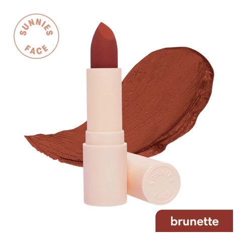 Sunnies Face Fluffmatte Weightless Modern Matte Lipstick Brunette
