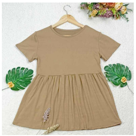 Maternity Top Babydoll Top Maternity Shirt Pregnancy Clothes Peplum Blouse MD24
