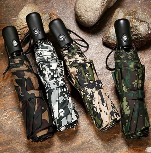 Camouflage Automatic Umbrella Windproof