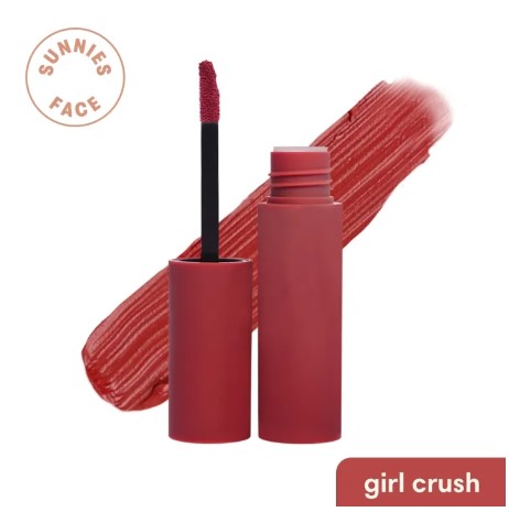 Sunnies Face Lip Dip Whipped Matte Liquid Lipstick Girl Crush