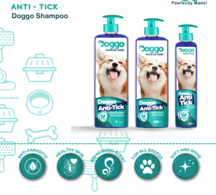Doggo Shampoo Anti Tick - 250mL
