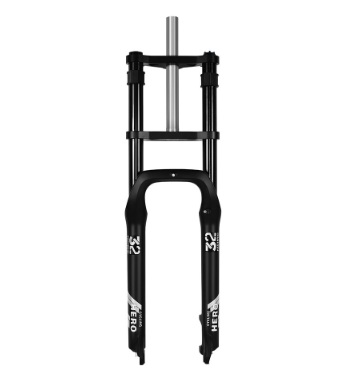 Cycling Hero 20 26 ; Fat Tire Spring Fork Double Shoulder 135mm Pitch Suitable For Mountain Bike Electric Bicycle Mtb