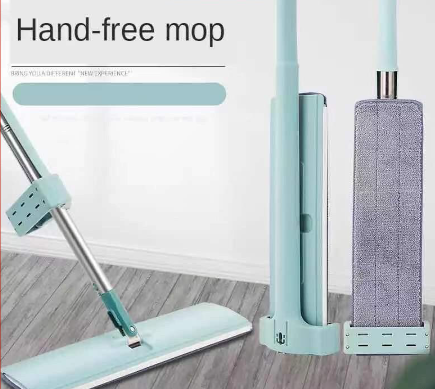 360 Rotation Flat Mop Floor Cleaning Microfiber Squeeze Mop Floor Clean Automatic Dehydration