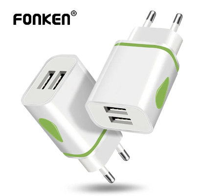 FONKEN USB Charger EU Mobile Phone Charger Adapter Wall Charger Tablet Charge Charging For Iphone Xiaomi Mobile Phone Accessories