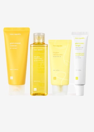 Glow Line Skincare Set  For Brightening Daytime