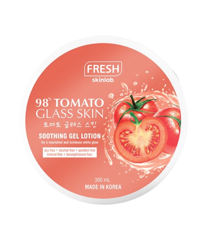 Fresh Tomato Glass Skin Soothing Gel Lotion 300ml