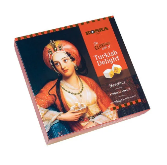 Koska Glorious Taste Turkish Delight Hazelnut 350g