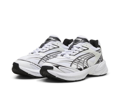 PUMA Unisex Velophasis Always On Sneakers (White)
