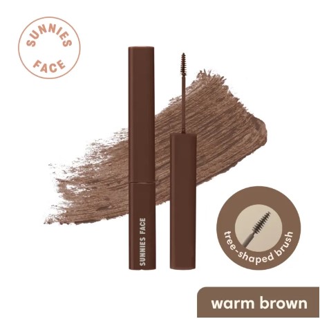 Sunnies Face Lifebrow Grooming Gel Grooming Eyebrow Gel Warm Brown