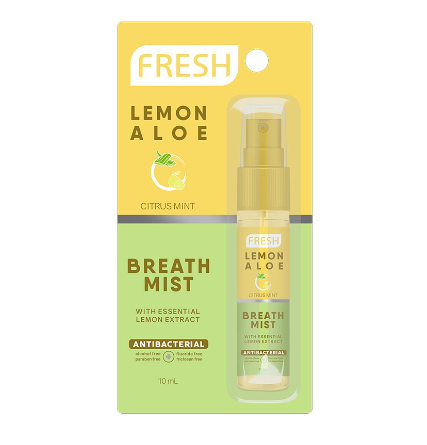 Fresh Lemon Aloe Breath Mist 10ml