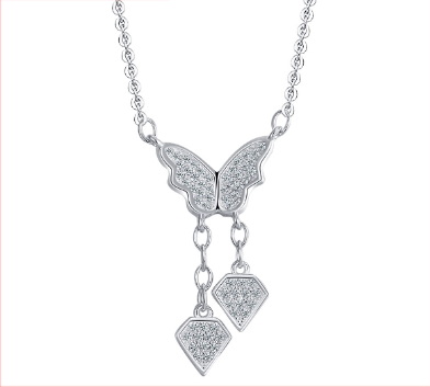 Silver Korean Fashion Japan Jewelry Accessory Ladies' Necklace N018