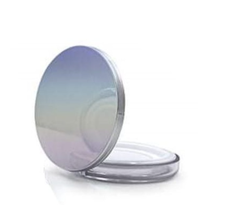 GLADKING New Slim Lazer Loose Powder Compact Container/Case With Mirror